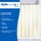 Kenney Mfg Water Repellant Jacquard Fabric Shower Curtain, 70in W x 72in H, White KN61306PS - alternate 2